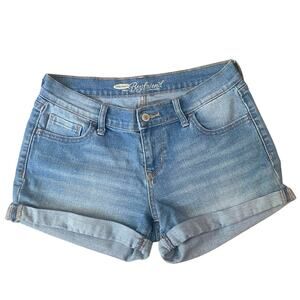 Old Navy Shorts Women’s Size 2 Blue Denim Cuffed